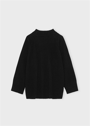 Aster merino strik Sort Moshi Moshi 